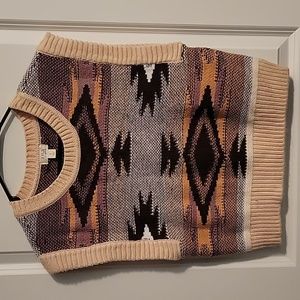 Ana southwestern sweater vest